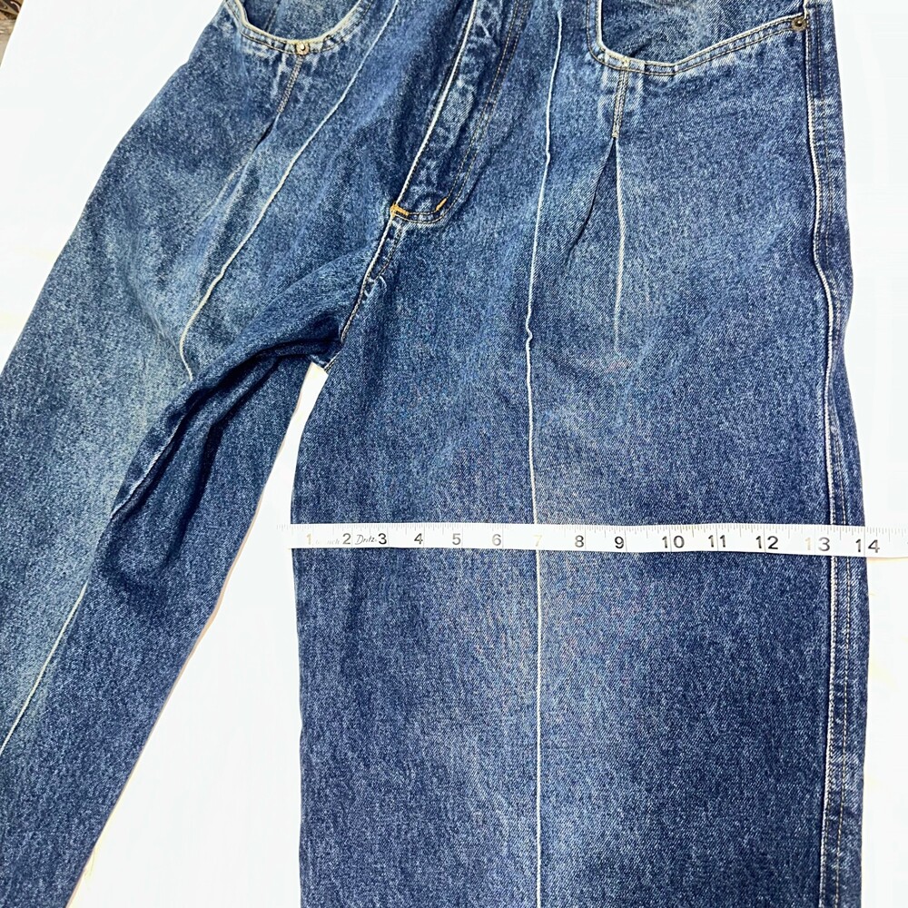 Vintage Paco Jeans Men’s 32 Baggy Wide Leg Y2K Hip Hop Embroidered Denim - Picture 6 of 15